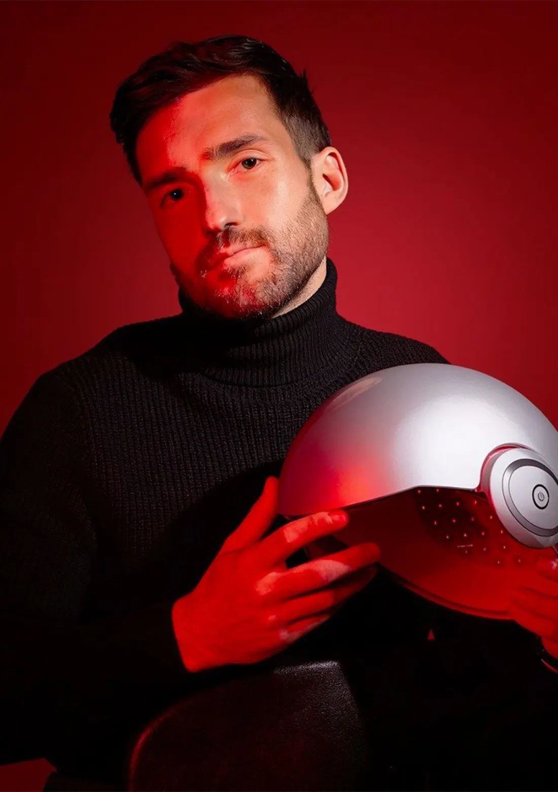 Red light therapy in action